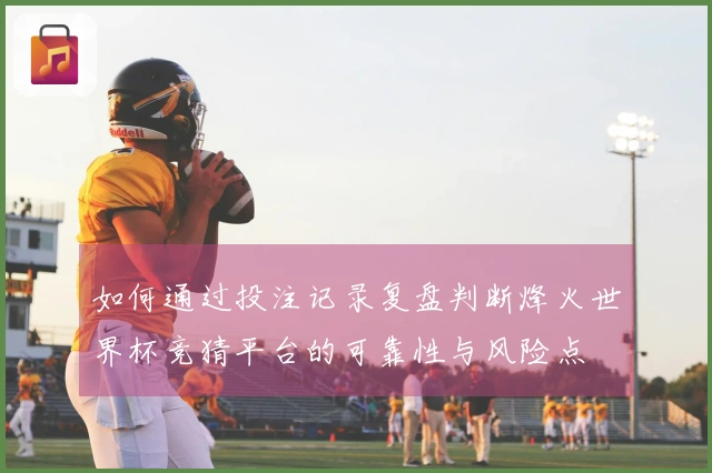 如何通过投注记录复盘判断烽火世界杯竞猜平台的可靠性与风险点